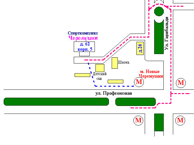 Схема выходов новые черемушки Схема выходов новые черемушки